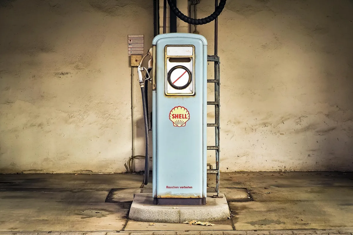 A vintage hand-pump pesticide sprayer