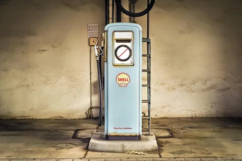 A vintage hand-pump pesticide sprayer