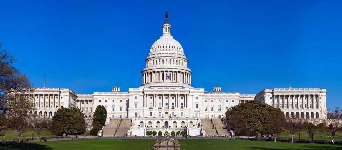The United States Capitol building in Washington, DC